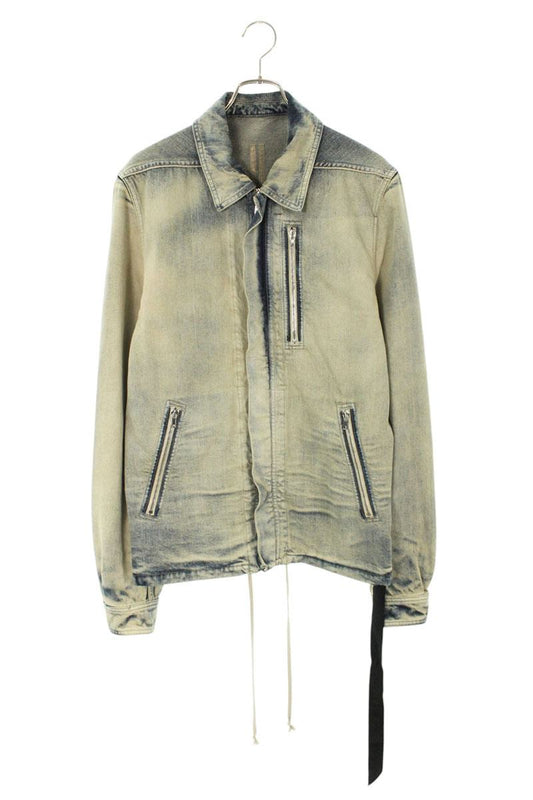 DRKSHDW CONCEALED ZIPFRONT JKT Denim Indigo Size M