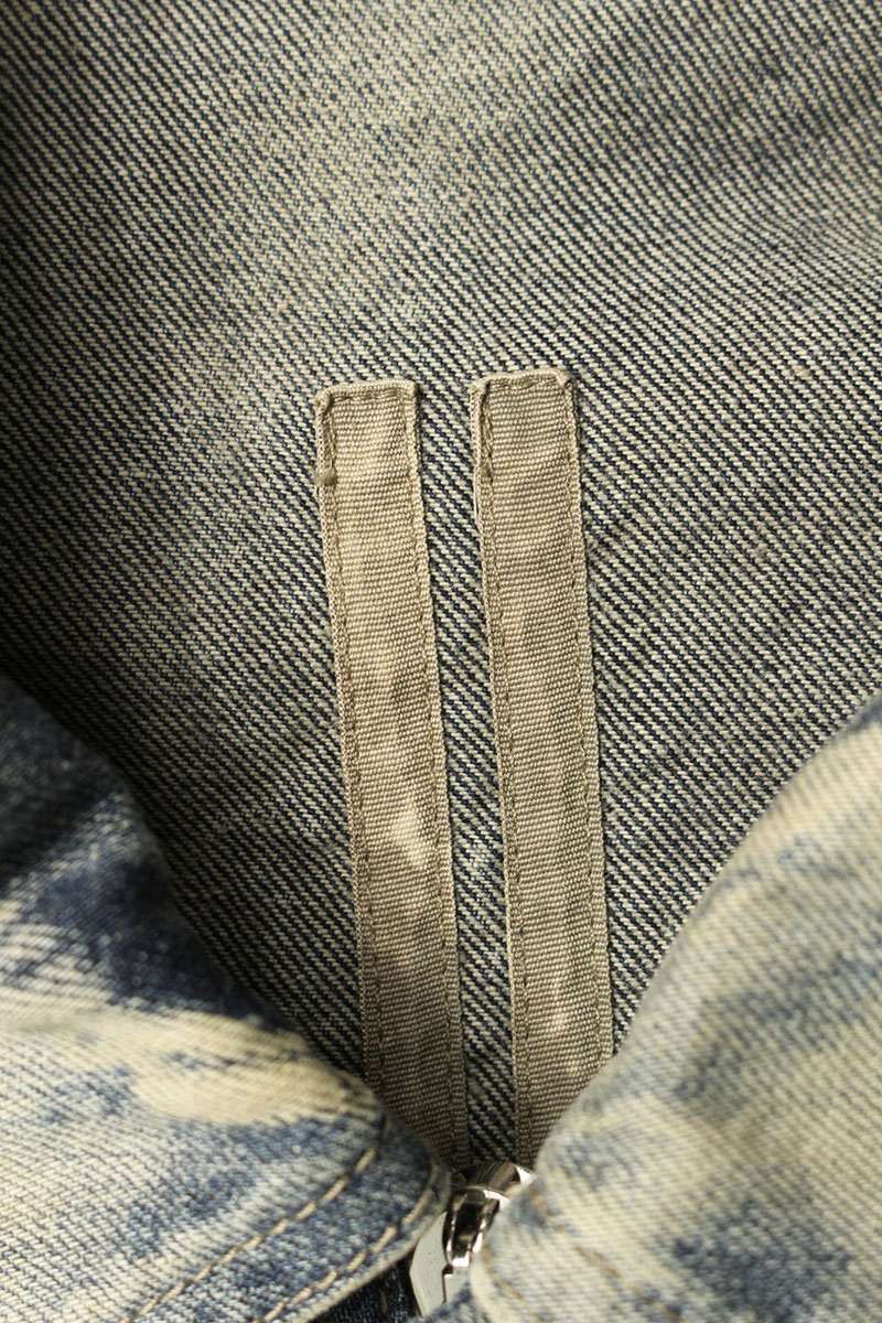 DRKSHDW CONCEALED ZIPFRONT JKT Denim Indigo Size M