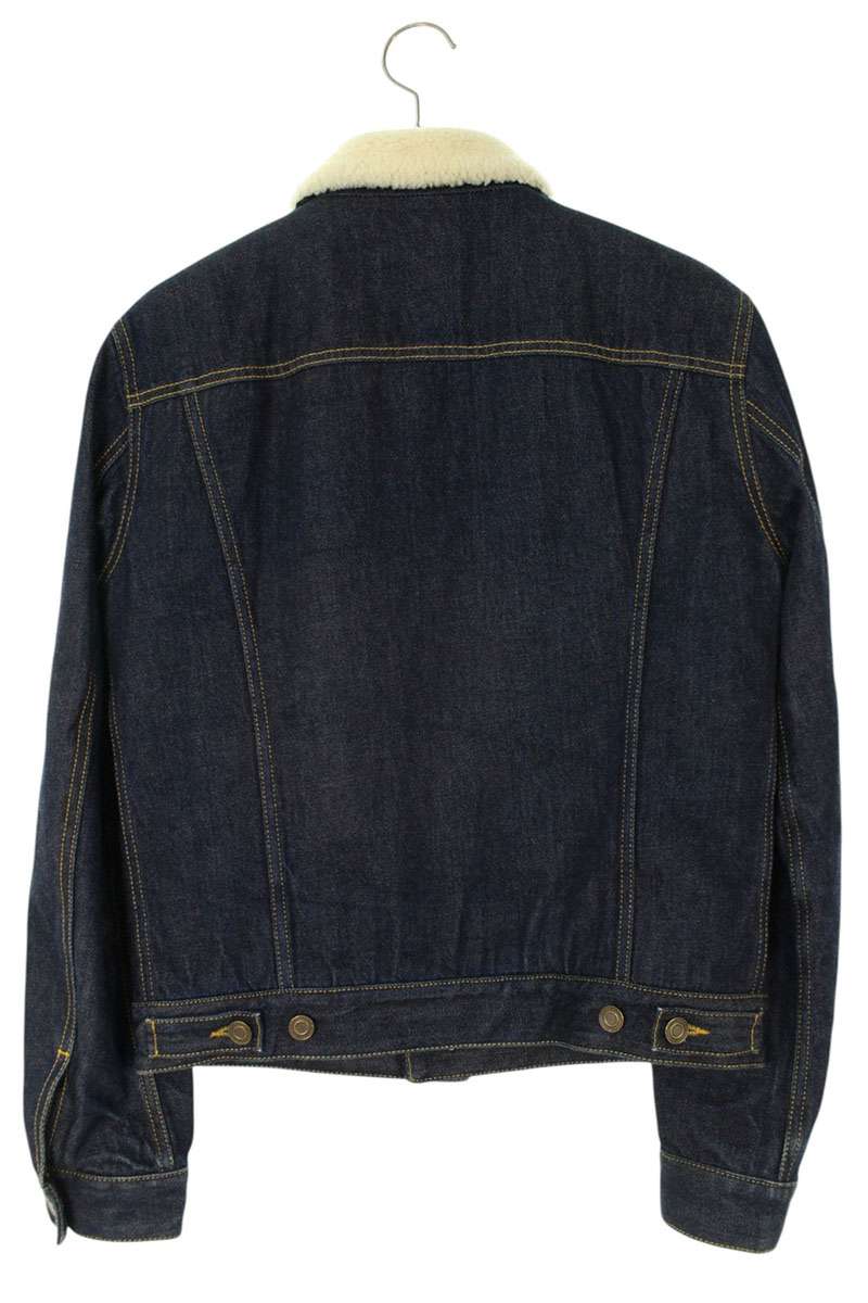 Saint Laurent Paris Denim Jacket Blue x White Size M
