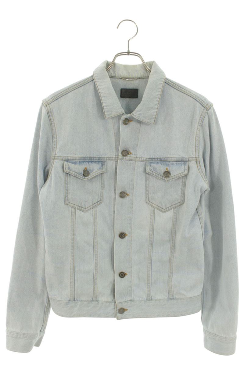 Saint Laurent Paris Denim Jacket Blue Size M