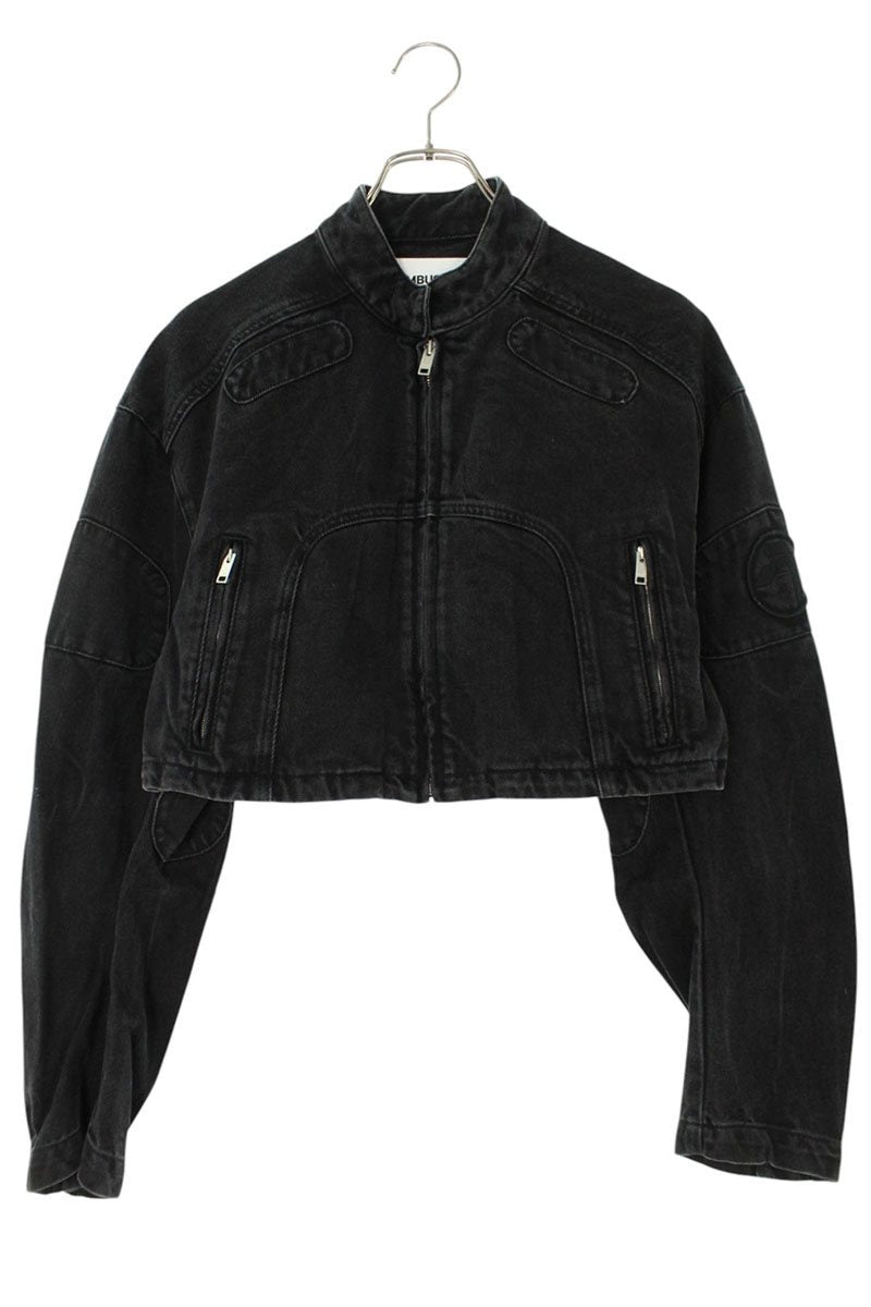 Ambush Design Zip Up Denim Jacket Black Size XS
