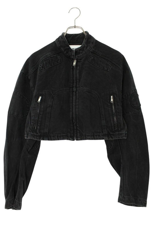 Ambush Design Zip Up Denim Jacket Black Size XS