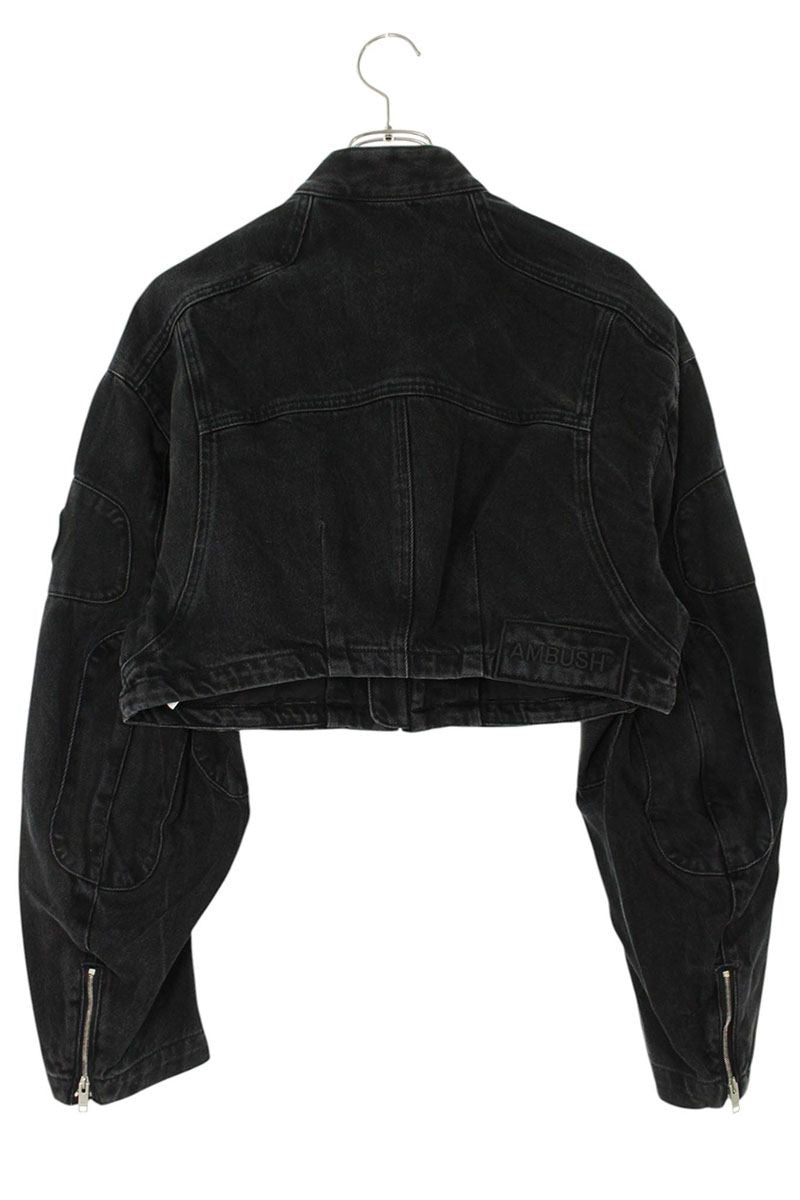 Ambush Design Zip Up Denim Jacket Black Size XS