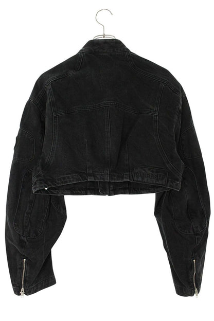 Ambush Design Zip Up Denim Jacket Black Size XS