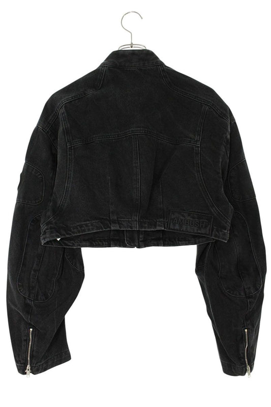 Ambush Design Zip Up Denim Jacket Black Size XS
