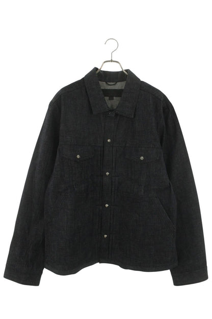 Chrome Hearts WHIPLASH FBRC Cross Ball Button Denim Size XXL