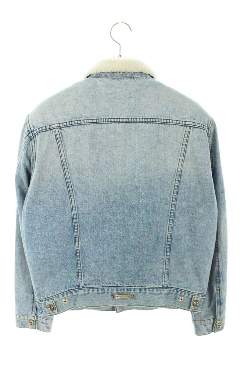 Chrome Hearts MOTORBREATH Dagger Zip Denim Jacket Size S