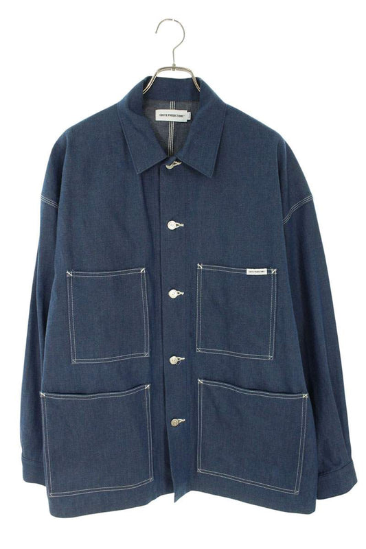 COOTIE Wide Silhouette Denim Jacket Indigo Cotton Size M