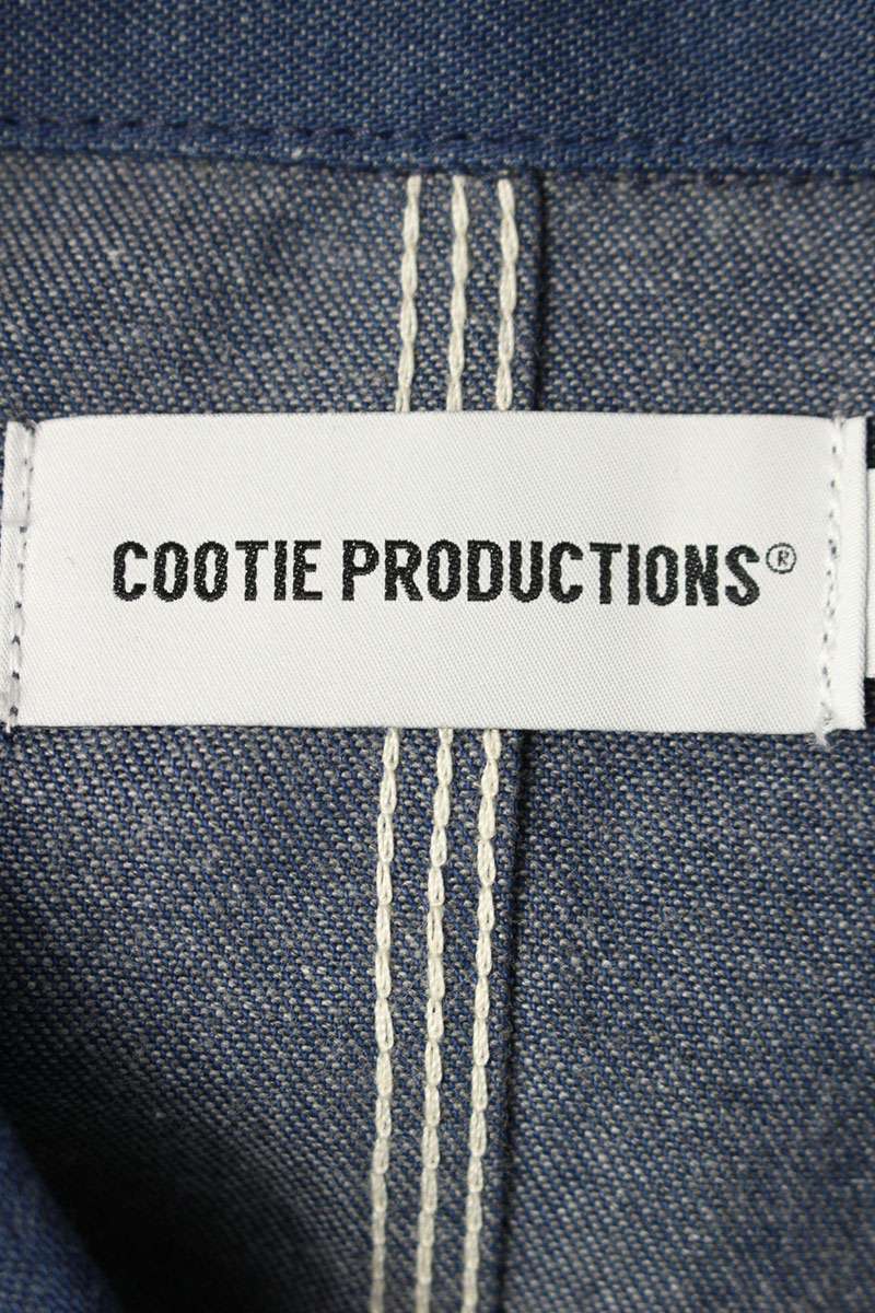 COOTIE Wide Silhouette Denim Jacket Indigo Cotton Size M
