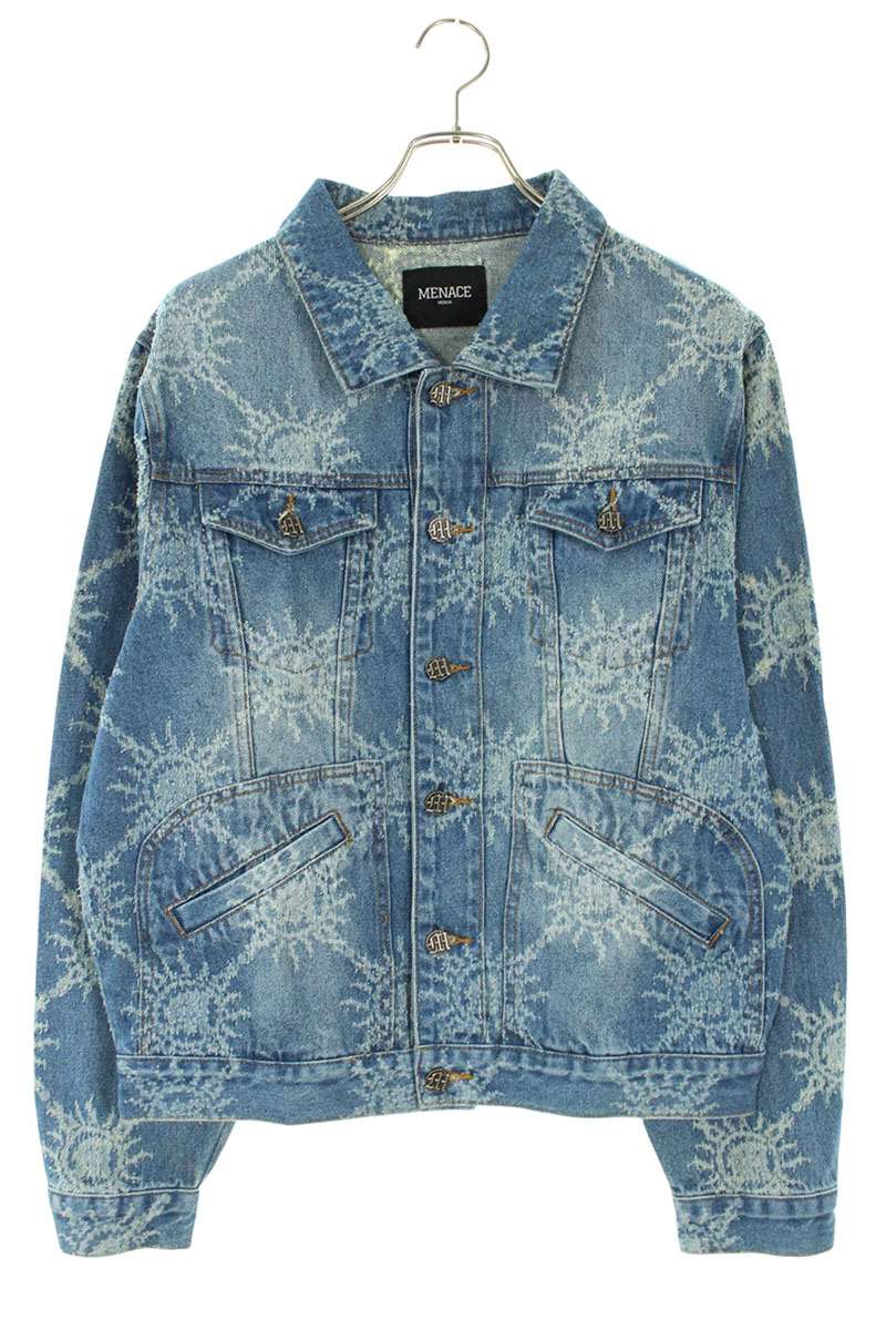 Menace Denim Jacket Blue Size M