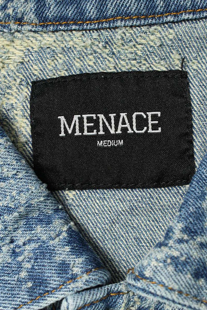 Menace Denim Jacket Blue Size M