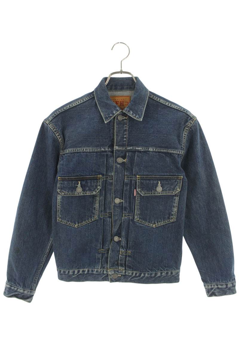 The Flat Head Type II Denim Jacket Indigo Cotton Size 36