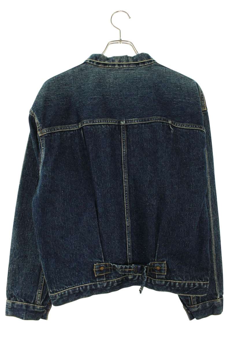 New Manual 001 T-BACK DENIM Jacket Indigo Size L
