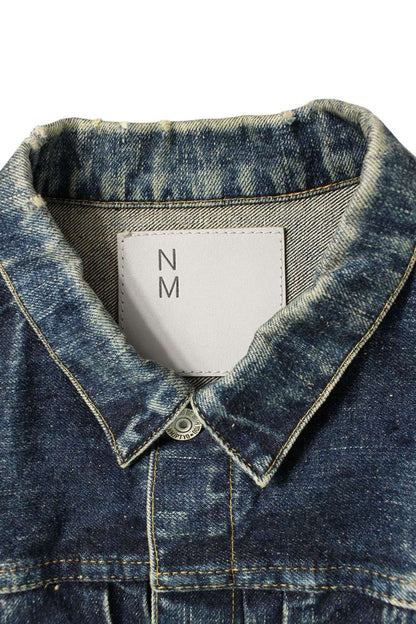 New Manual 001 T-BACK DENIM Jacket Indigo Size L