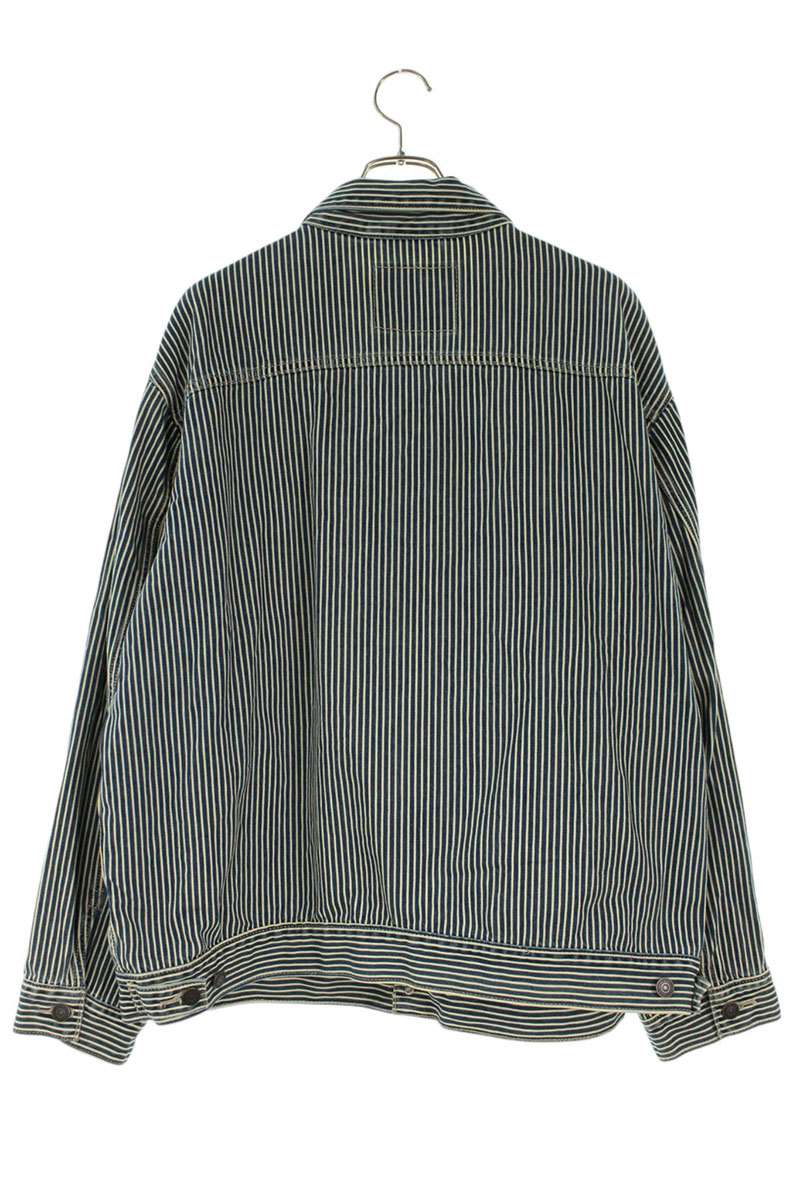 LEVI'S WORKWEAR SUNRISE Hickory Stripe Denim Size L