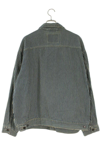 LEVI'S WORKWEAR SUNRISE Hickory Stripe Denim Size L