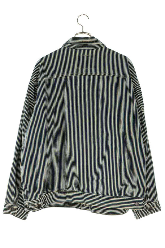 LEVI'S WORKWEAR SUNRISE Hickory Stripe Denim Size L