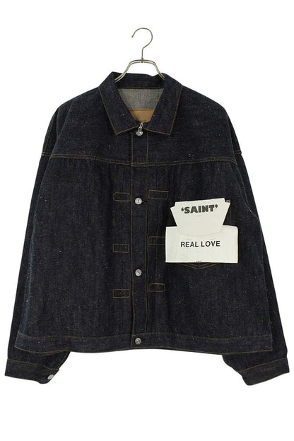Saint Michael 26SS Denim Jacket Blue Size 52