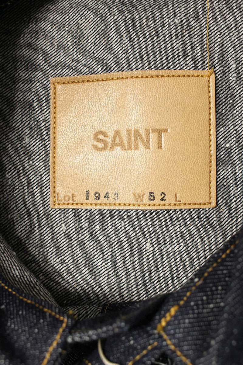 Saint Michael 26SS Denim Jacket Blue Size 52