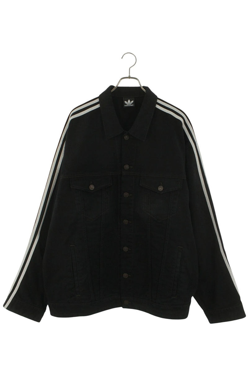 BALENCIAGA 23SS x adidas Sideline Distressed Denim Size S