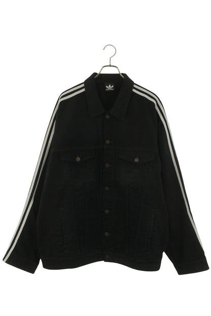 BALENCIAGA 23SS x adidas Sideline Distressed Denim Size S