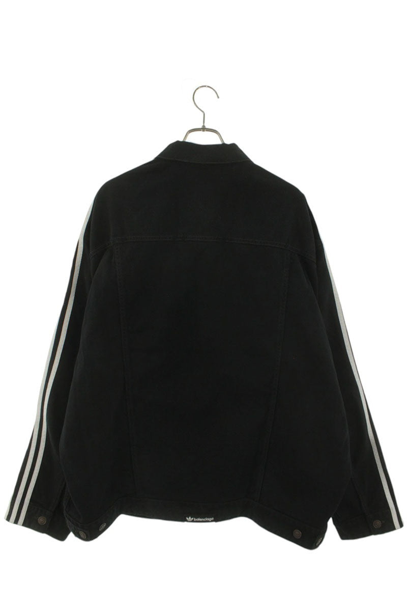 BALENCIAGA 23SS x adidas Sideline Distressed Denim Size S