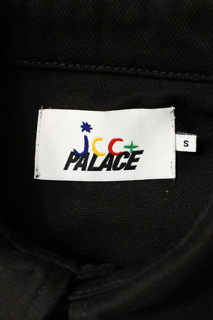 Palace JCC DENIM SHIRT Logo Patchwork Jacket Black Size S