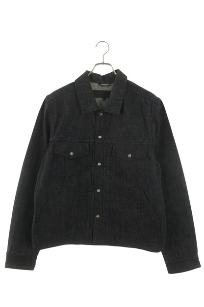 Chrome Hearts WHIPLASH FRBC Cross Ball Button Denim Size M