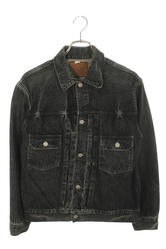 SUGAR CANE Type II Selvage Black Denim Jacket Size XXS