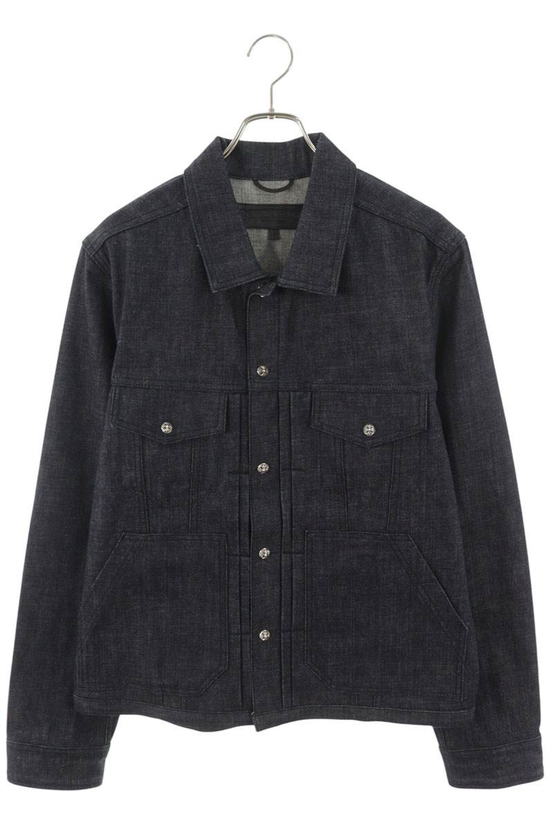 Chrome Hearts WHIPLASH FRBC Cross Ball Denim Jacket M Size M