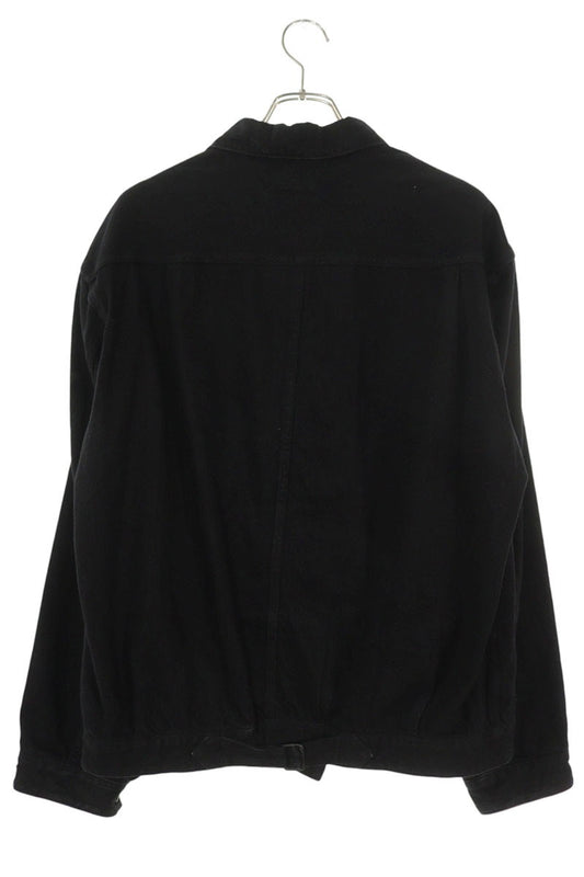 COMOLI Black Denim Jacket Size XL