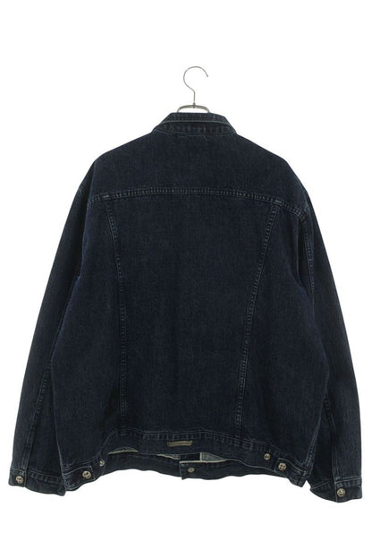 Chrome Hearts MOTORBREATH Lucky Patch Denim Jacket Size XXL