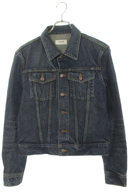 CELINE Classic Trucker Indigo Denim Jacket Size S