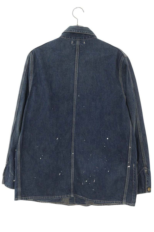 WTAPS 15AW RAILWAY JACKET Denim Coverall Blue Size M
