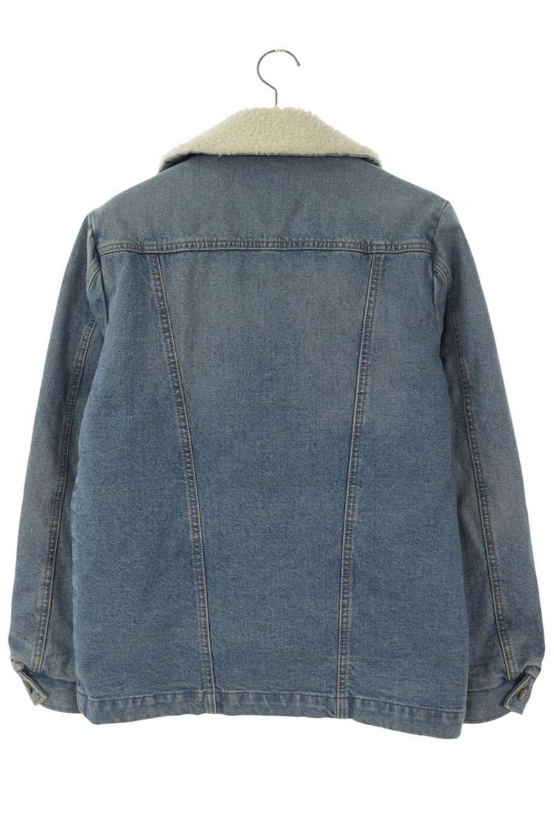 WACKO MARIA x Wrangler Snap Button Boa Denim Jacket Size S
