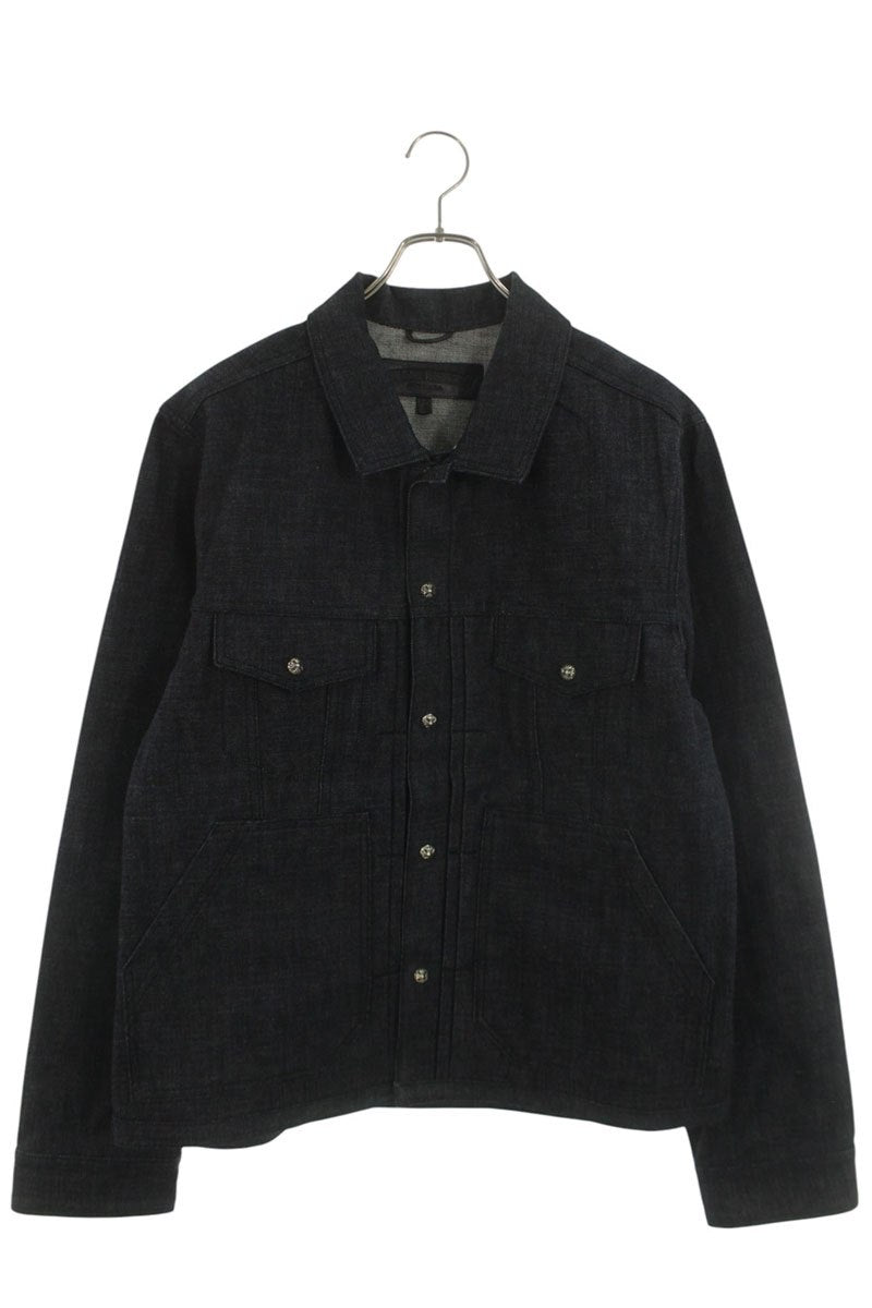 Chrome Hearts WHIPLASH FBRC Cross Ball Rigid Denim Size L