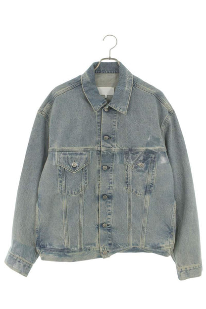 Maison Margiela 26SS Decon Recon Taped Denim Jacket Size S
