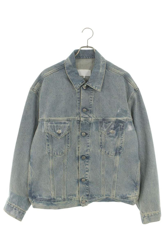 Maison Margiela 26SS Decon Recon Taped Denim Jacket Size S