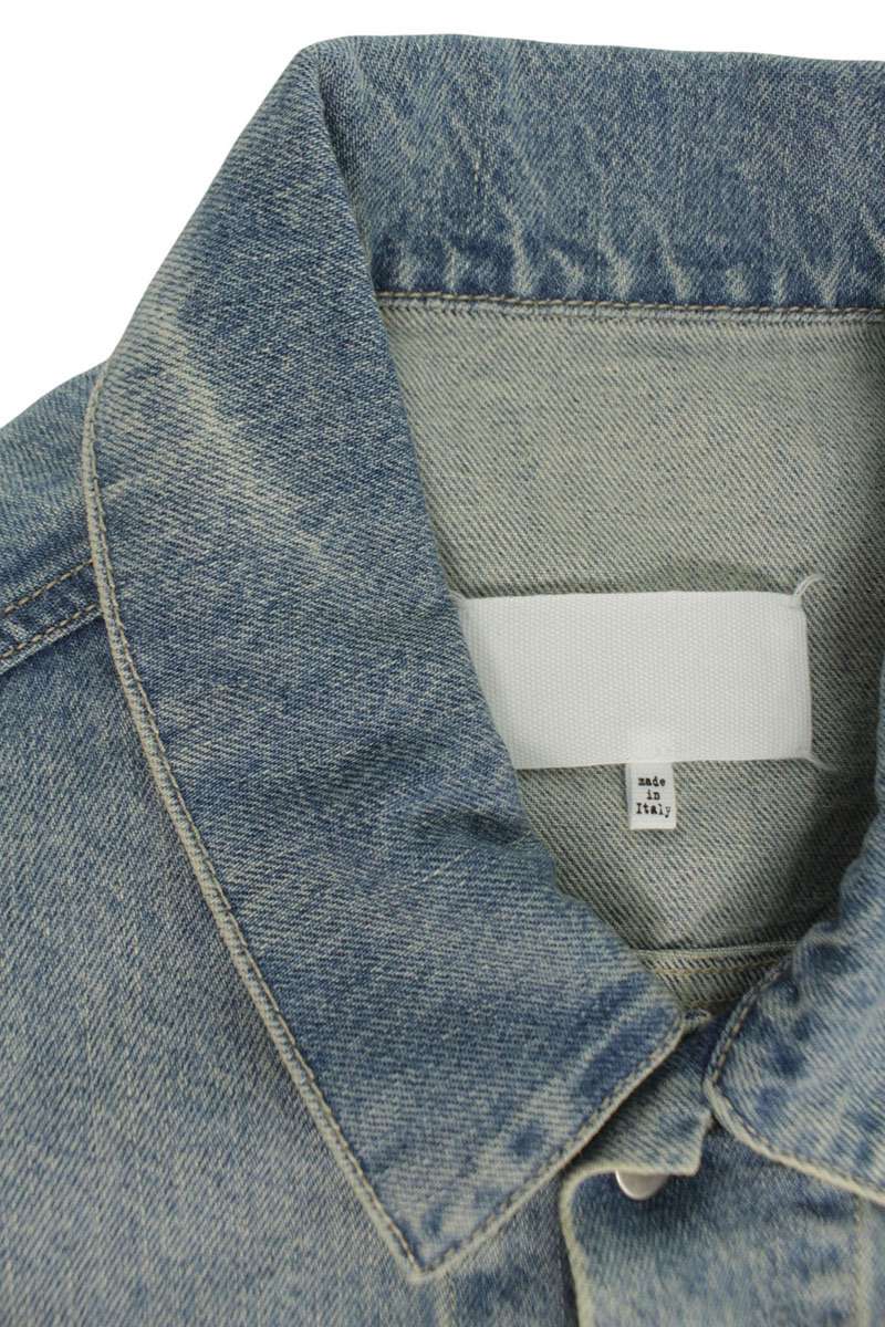 Maison Margiela 26SS Decon Recon Taped Denim Jacket Size S