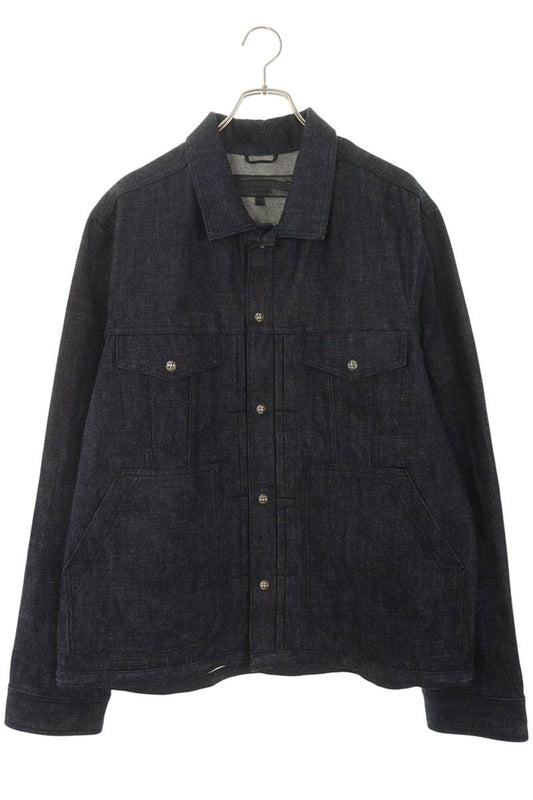 Chrome Hearts WHIPLASH FRBC Cross Ball Rigid Denim Size XL