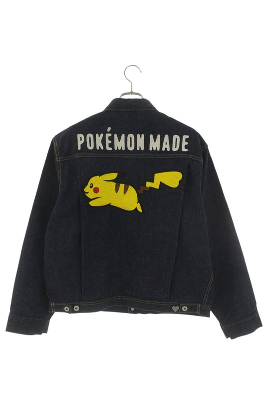 HUMAN MADE Character Patch Denim Jacket Indigo Size XL