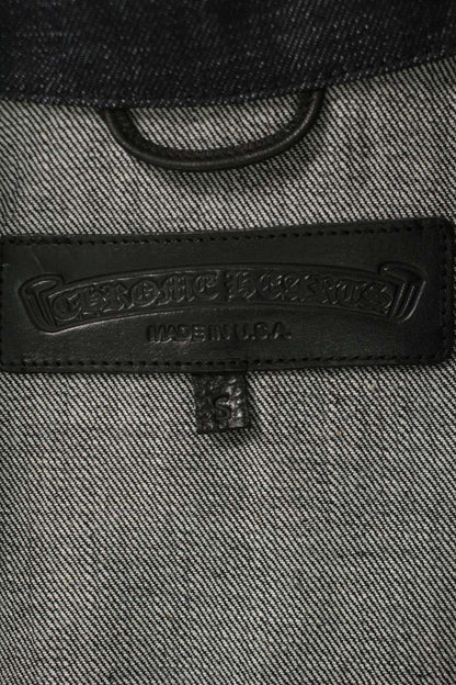 Chrome Hearts WHIPLASH FRBC Cross Ball Raw Denim Size S