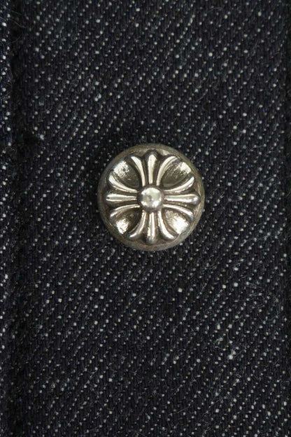 Chrome Hearts WHIPLASH FRBC Cross Ball Raw Denim Size S