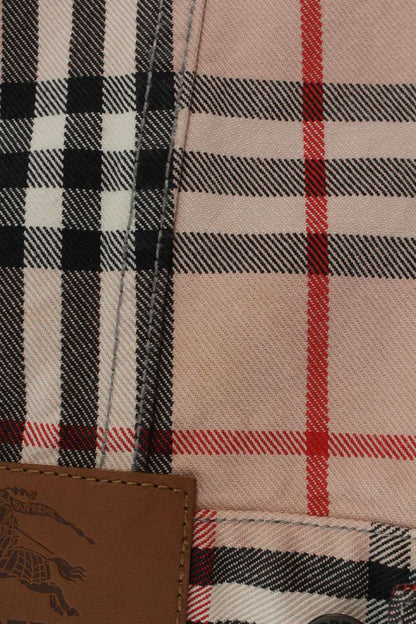 SUPREME x Burberry 22SS Nova Check Denim Trucker Size M