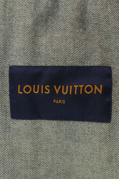 LOUISVUITTON Monogram Denim Jacket Indigo Size L