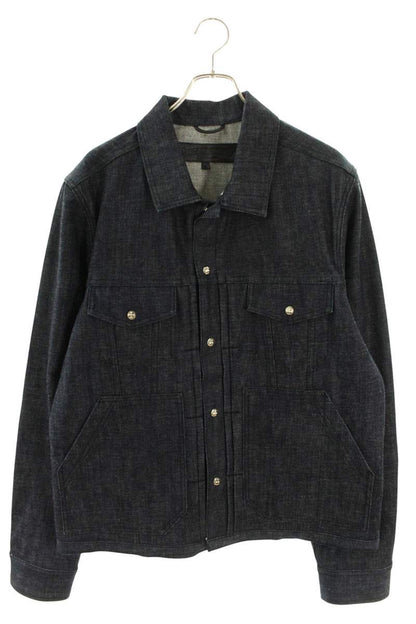 Chrome Hearts WHIPLASH FBRC Cross Ball Button Denim Size L