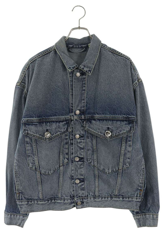 AMBUSH x LEVI'S Loose Fit Trucker Denim Jacket Indigo Size S