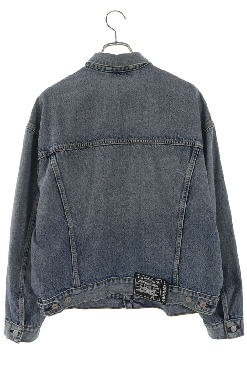 AMBUSH x LEVI'S Loose Fit Trucker Denim Jacket Indigo Size S