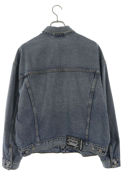 AMBUSH x LEVI'S Loose Fit Trucker Denim Jacket Indigo Size S