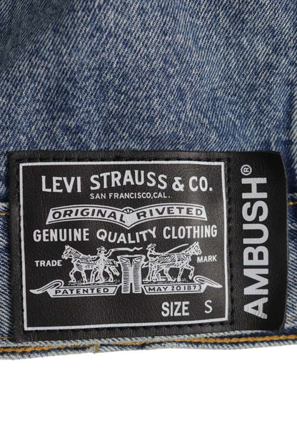 AMBUSH x LEVI'S Loose Fit Trucker Denim Jacket Indigo Size S
